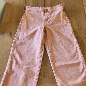 Madewell Slim Wide Leg Emmett Pants